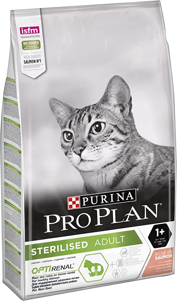 Proplan Sterilised Kısırlaştırılmış Somonlu Kedi Maması 10 Kg